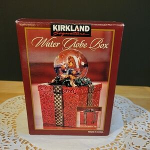 Kirkland Signature Water Globe Box NIB